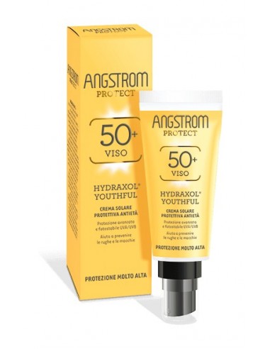 Angstrom Protect Crema Solare Antietà Viso Hydraxol Youthful SPF 50+