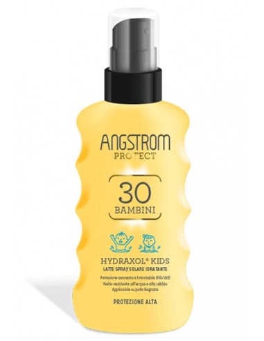 Angstrom Protect Latte Spray Solare Hydraxol Kids SPF 30