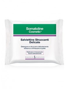 Salviettine Struccanti Delicate Somatoline Cosmetic - 20...