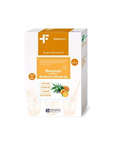 Bevanda Arancio Ananas FarmaZero - 4 Buste