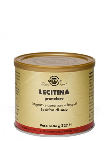 Lecitina granulare Solgar - Barattolo 227 gr