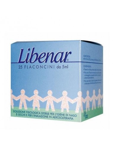 Libenar Soluzione Fisiologica - 25 Flaconcini da 5 ml