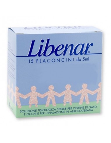 Libenar Soluzione Fisiologica - 15 Flaconcini da 5 ml