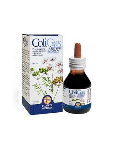 ColiGas Fast Gocce Aboca Planta Medica - 75 ml