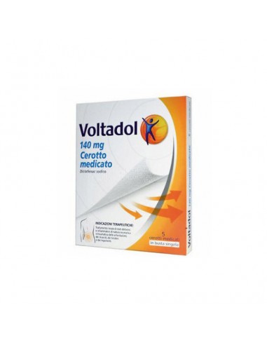 Voltadol 140 mg - 5 Cerotti Medicati