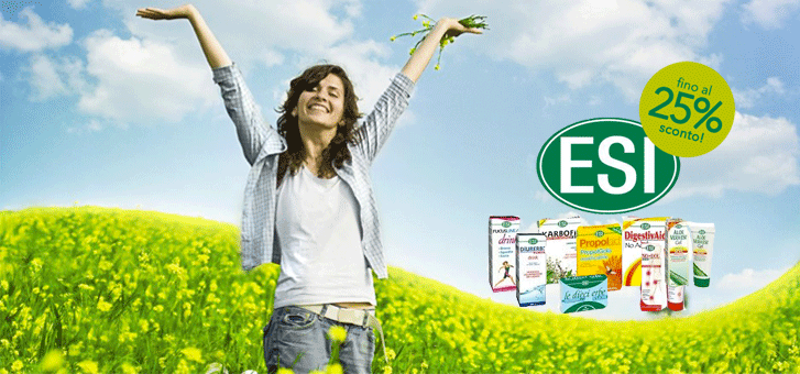 ESI integratori alimentari e prodotti naturali per il benessere