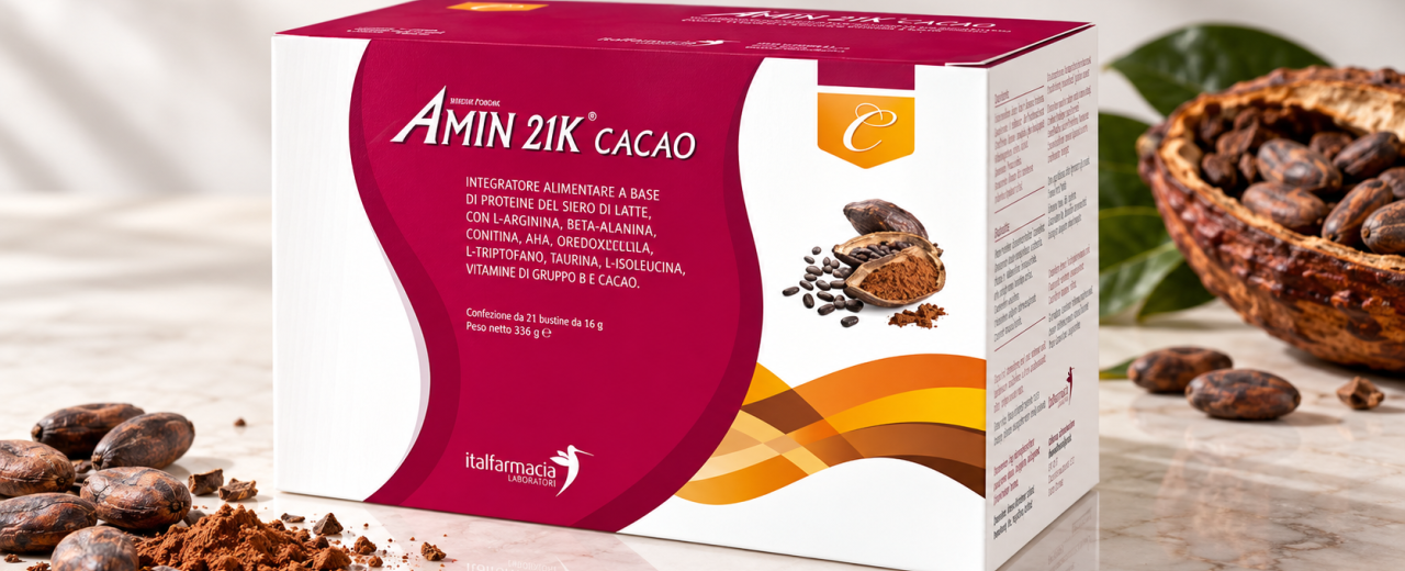 Amin 21 K Cacao: composizione, valori nutrizionali e come prepararlo
